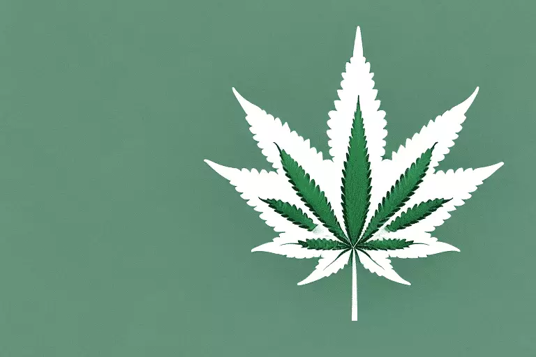 A cannabis plant in the shape of the province of ontario